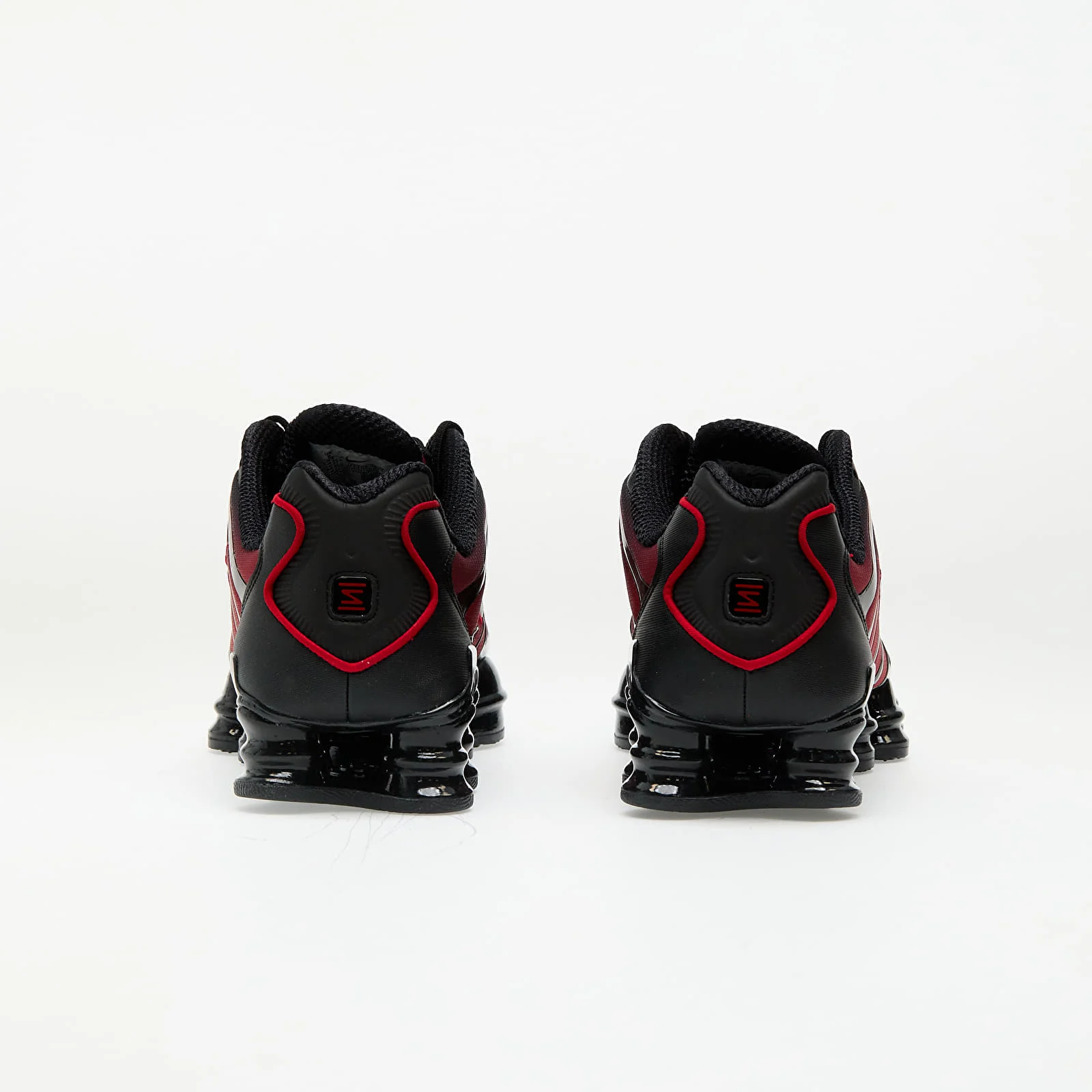 Nike Shox TL Trainers "Black-University Red" Sneakers - Image 4