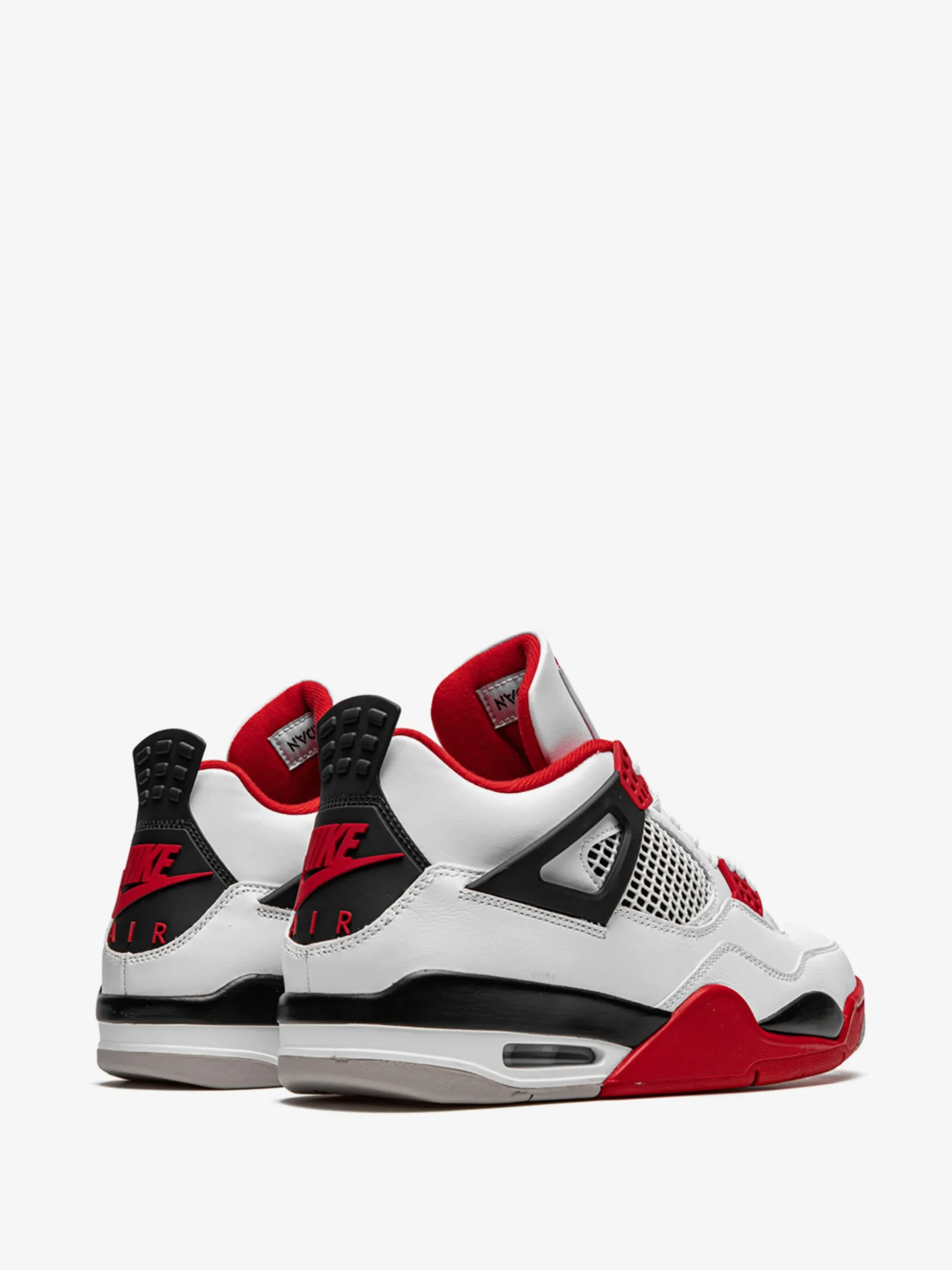 Air Jordan 4 Retro “Fire Red” Sneakers - Image 2