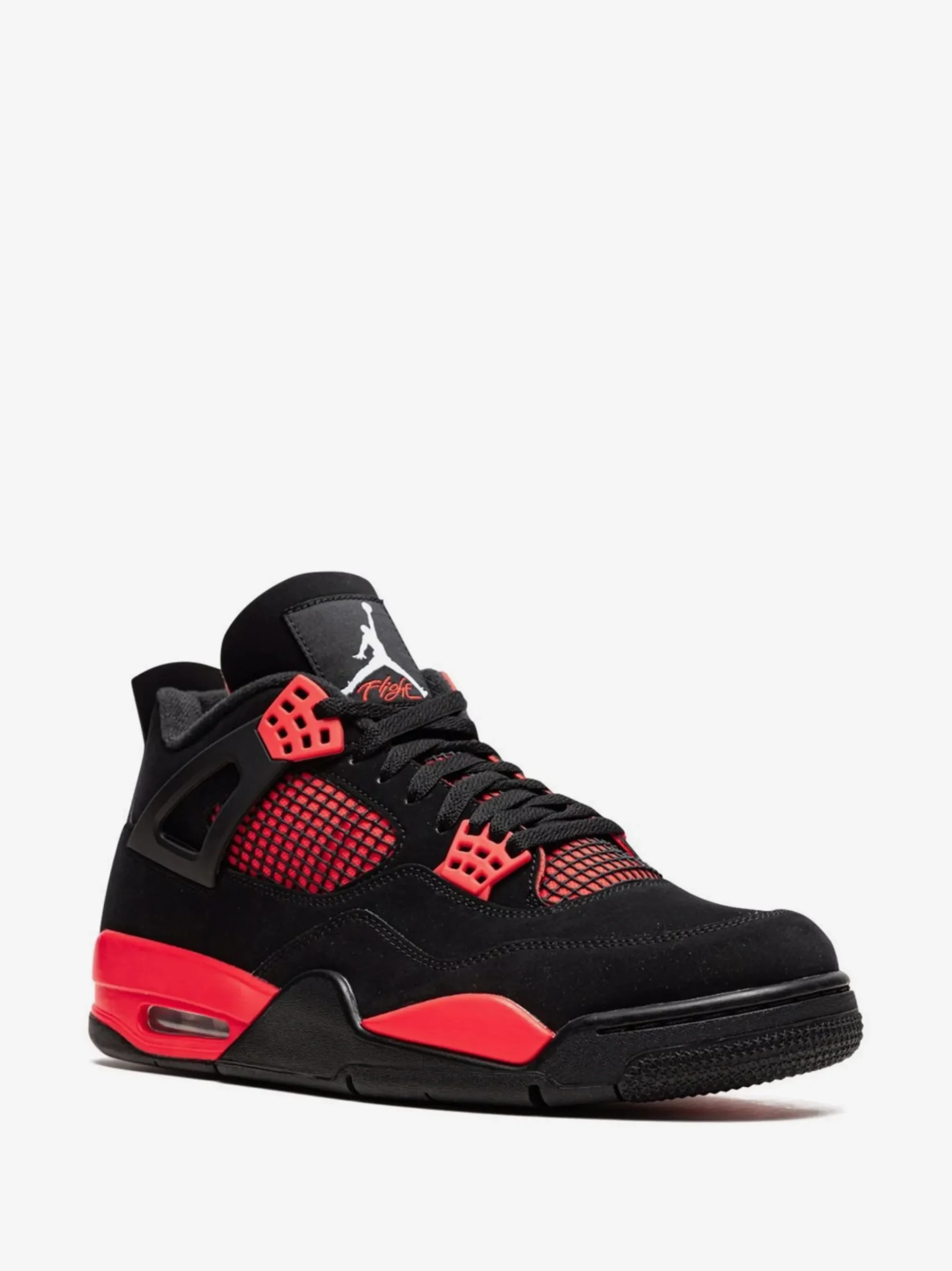 Air Jordan 4 Retro “Red Thunder” Sneakers - Image 4