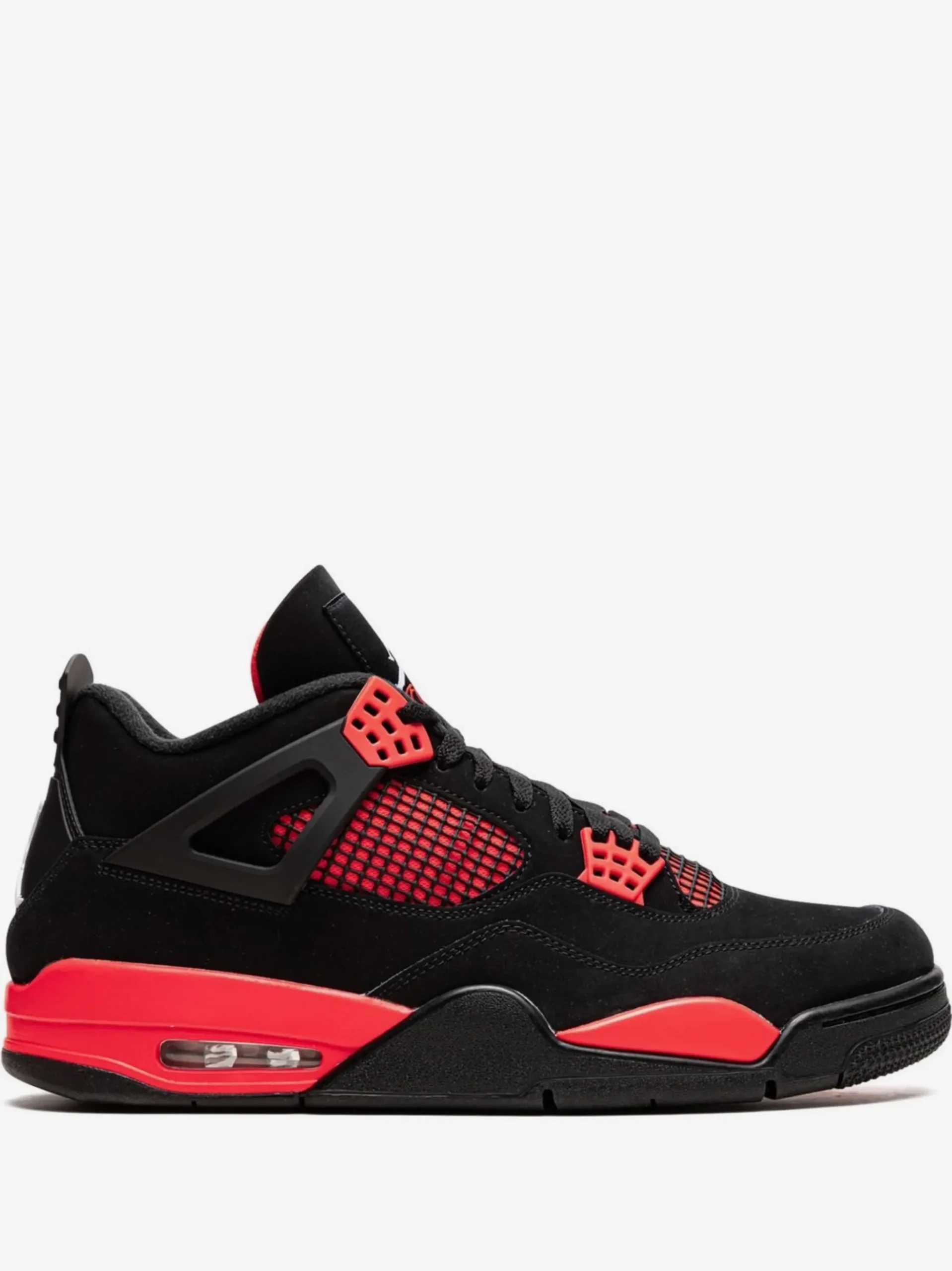 Air Jordan 4 Retro “Red Thunder” Sneakers - Image 3