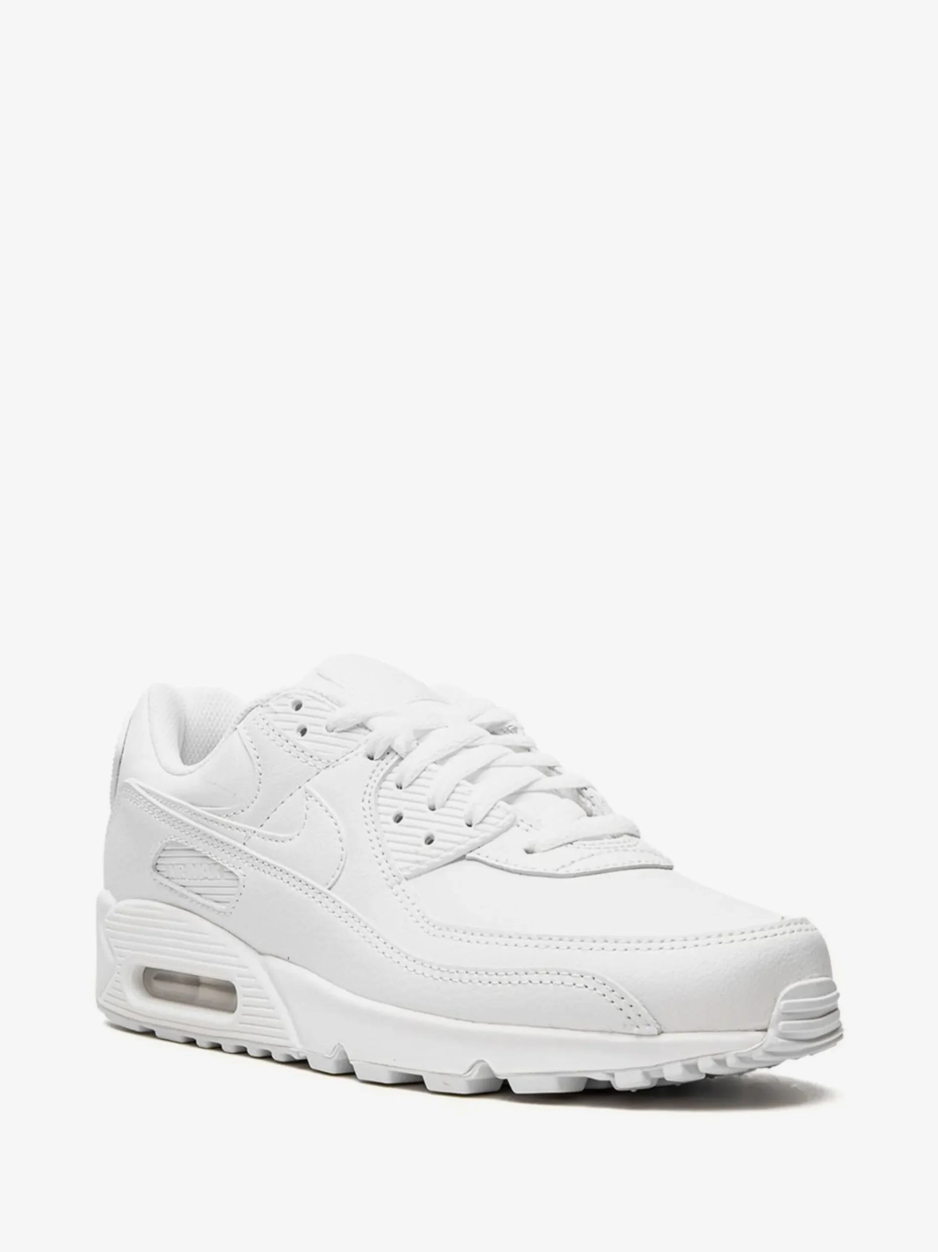 Nike Air Max 90 "Triple White" Sneakers - Image 4