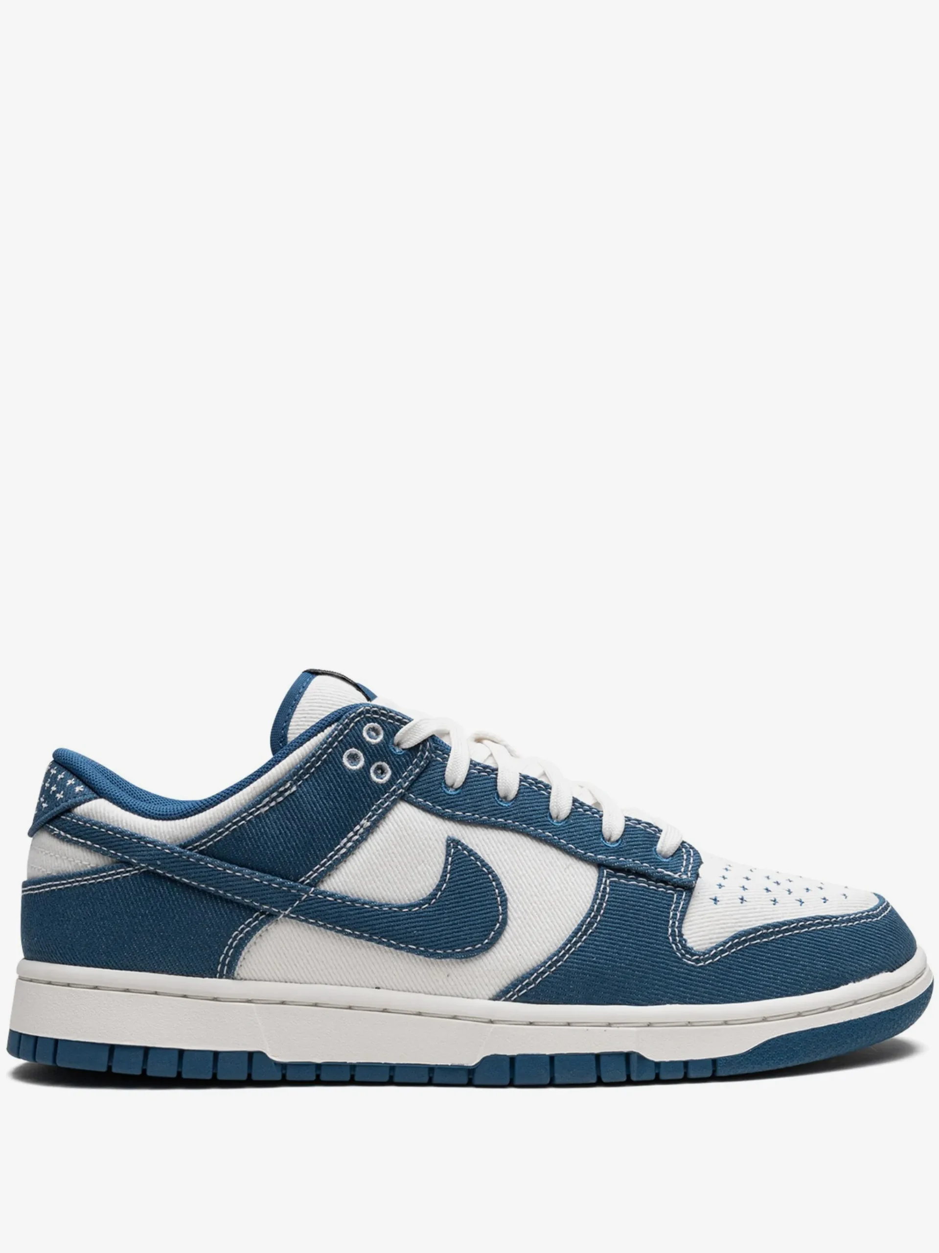 Nike Dunk Low Retro “Industrial Blue Sashiko” Sneakers - Image 2