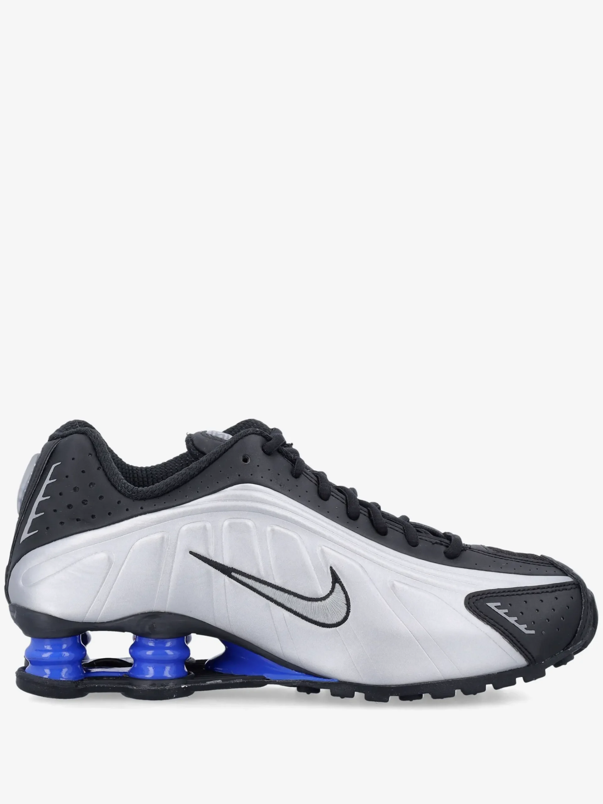 Nike Shox R4 “Metallic Silver / Psychic Blue” Sneakers - Image 4