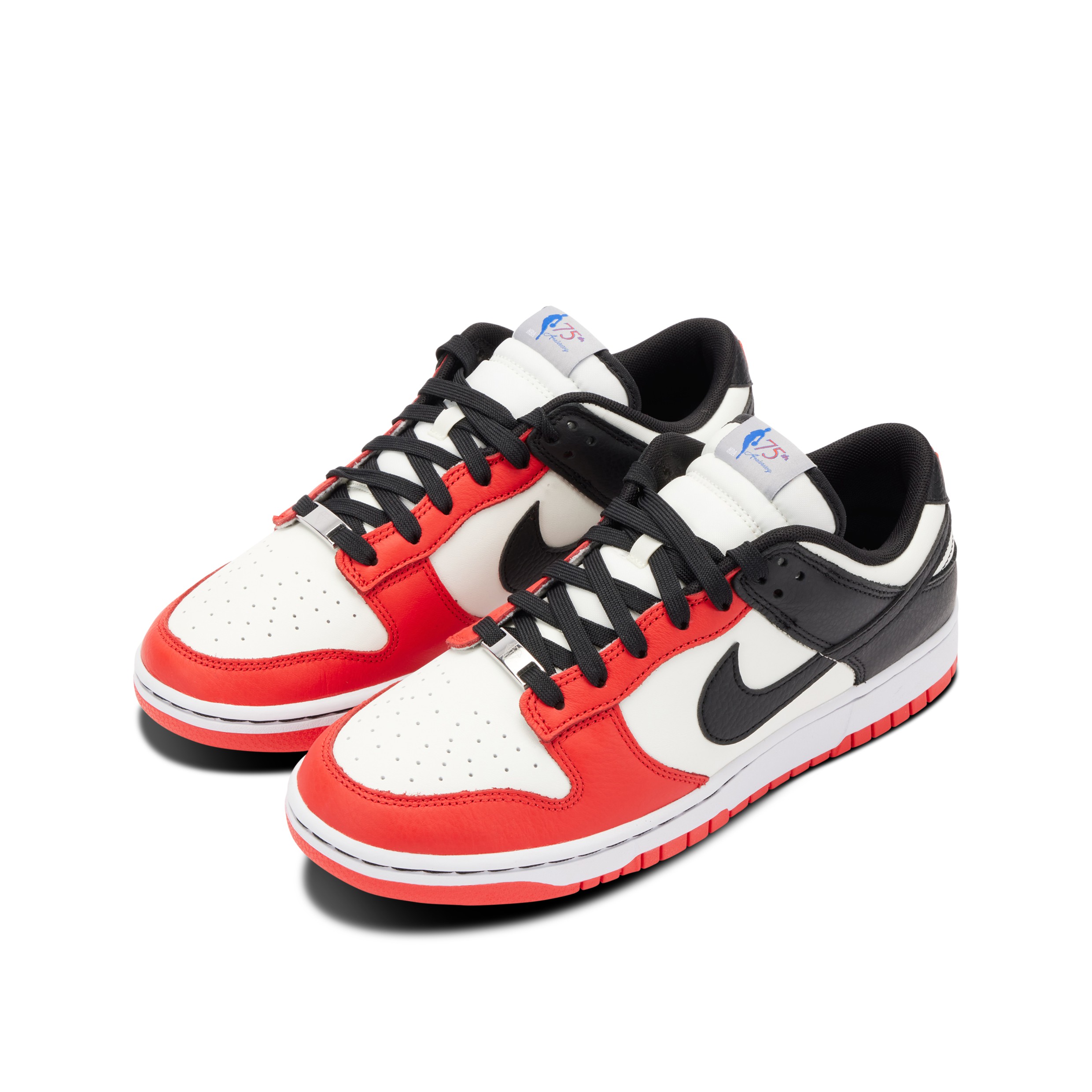 Nike Dunk Low EMB NBA 75th Anniversary “Chicago” Sneakers - Image 6