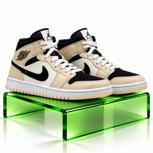 Air Jordan 1 Mid “Barely Orange” Sneakers