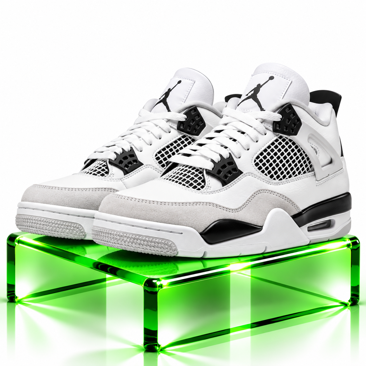 Air Jordan 4 Retro “Military Black” Sneakers
