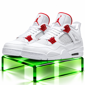 Air Jordan 4 Retro “Red Metallic” Sneakers
