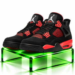 Air Jordan 4 Retro “Red Thunder” Sneakers