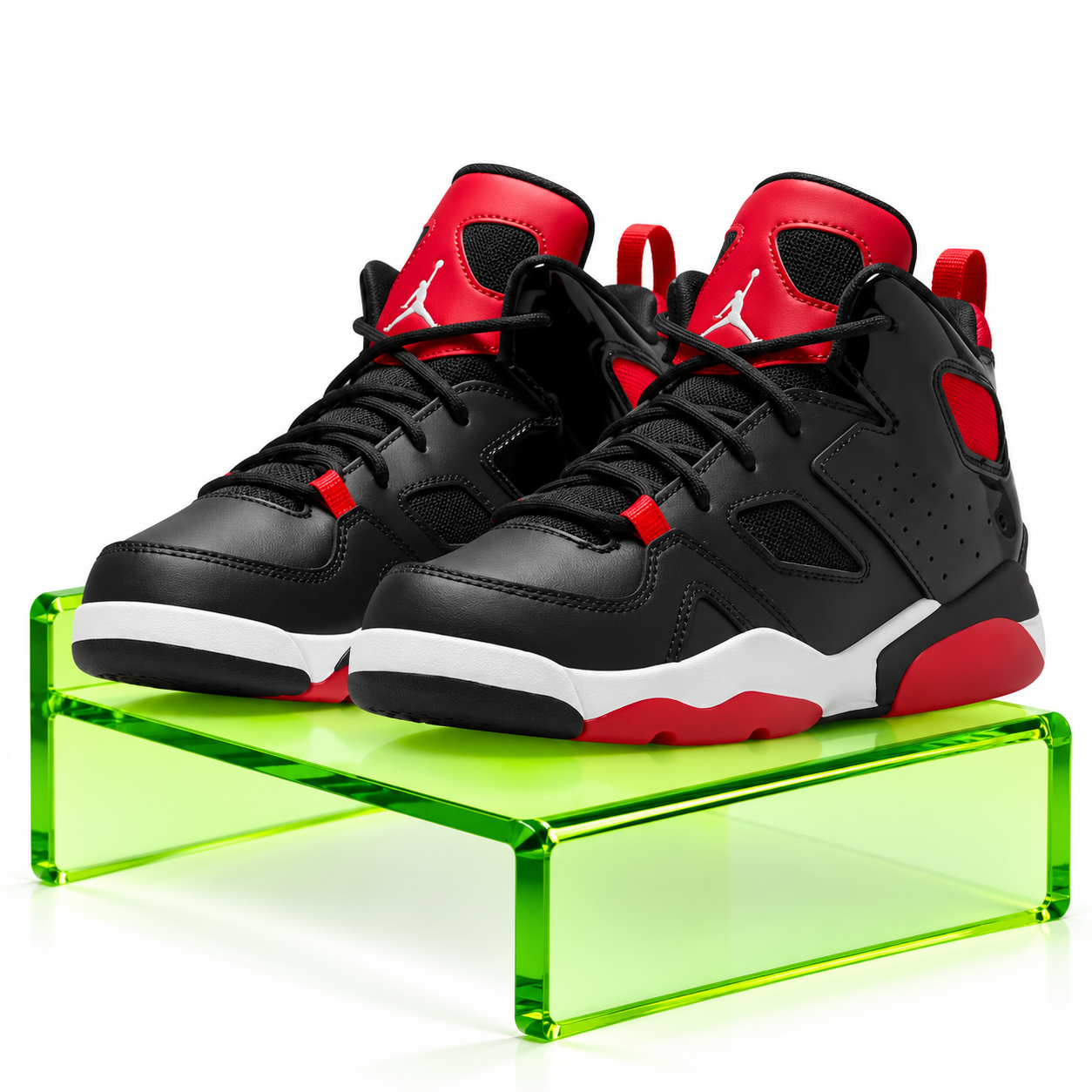 Air Jordan Flight Club 91 GS “Bred” Sneakers