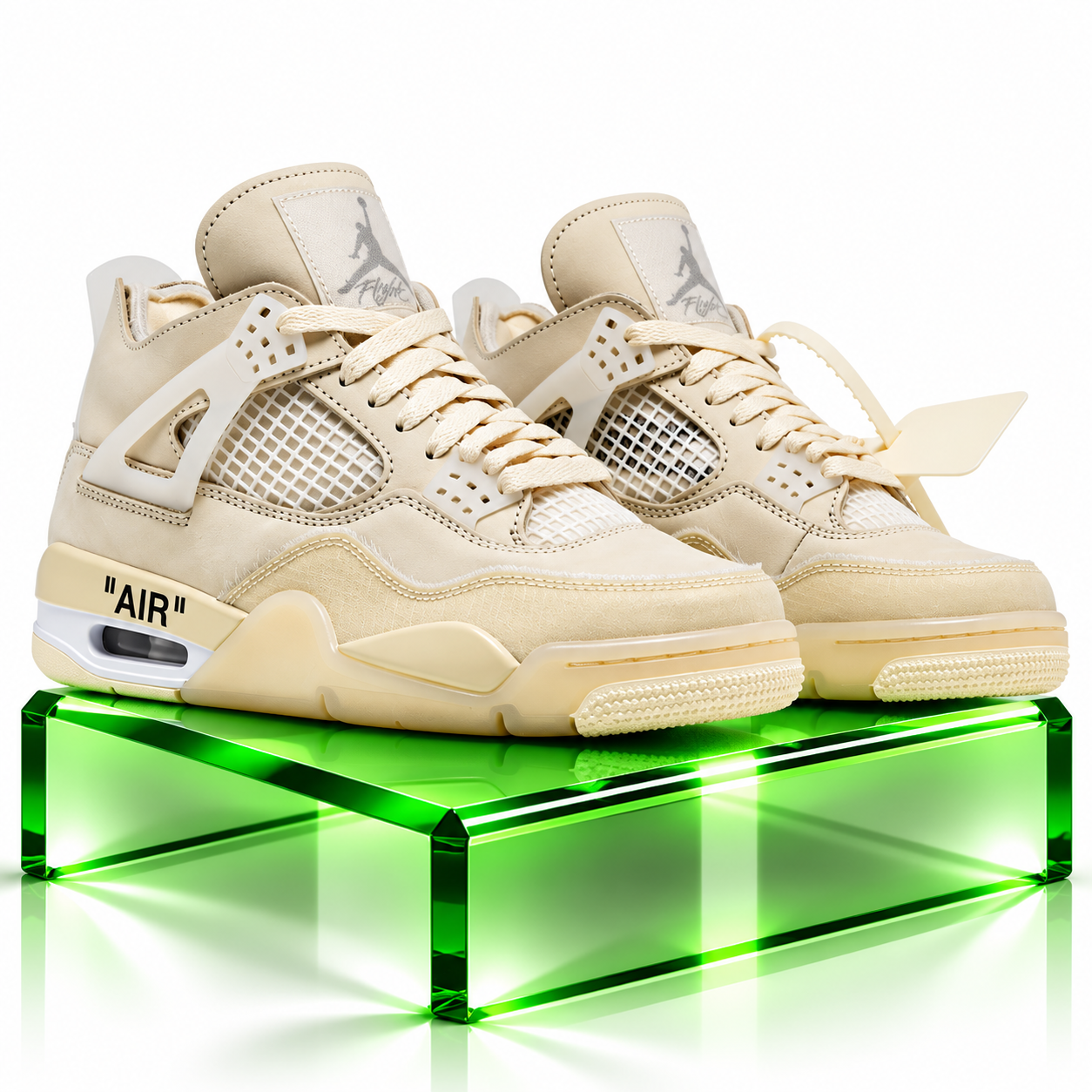 Air Jordan x Off-White Air Jordan 4 Retro SP “Sail” Sneakers