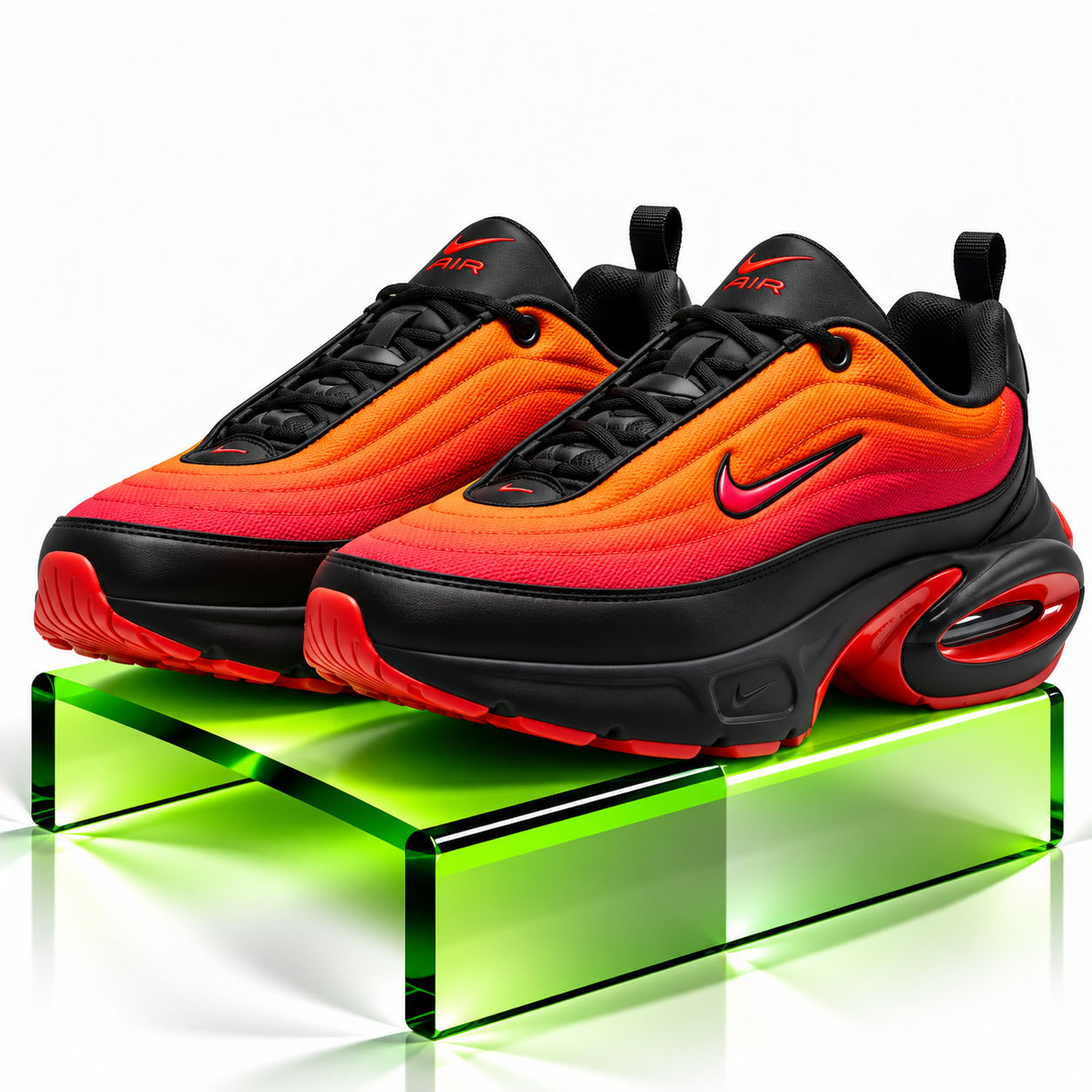 Nike Air Max Portal “Black / Orange” Sneakers
