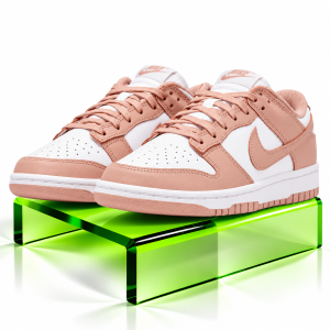 Nike Dunk Low Retro “Rose Whisper” Leather Sneakers