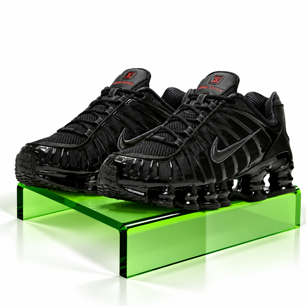 Nike Shox TL Trainers "Triple Black" Sneakers