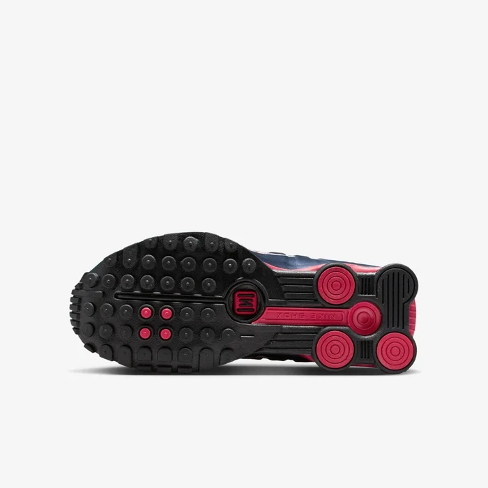 Nike Shox R4 “Midnight Navy / Gym Red / White” Sneakers - Image 5