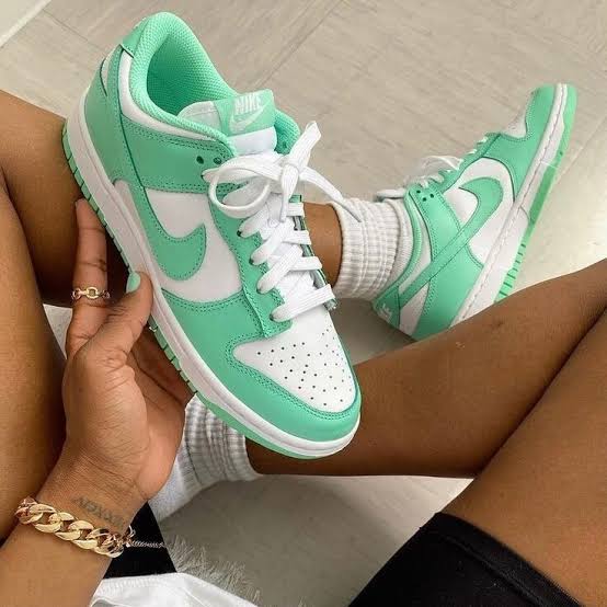 Nike Dunk Low “Green Glow” Sneakers - Image 4