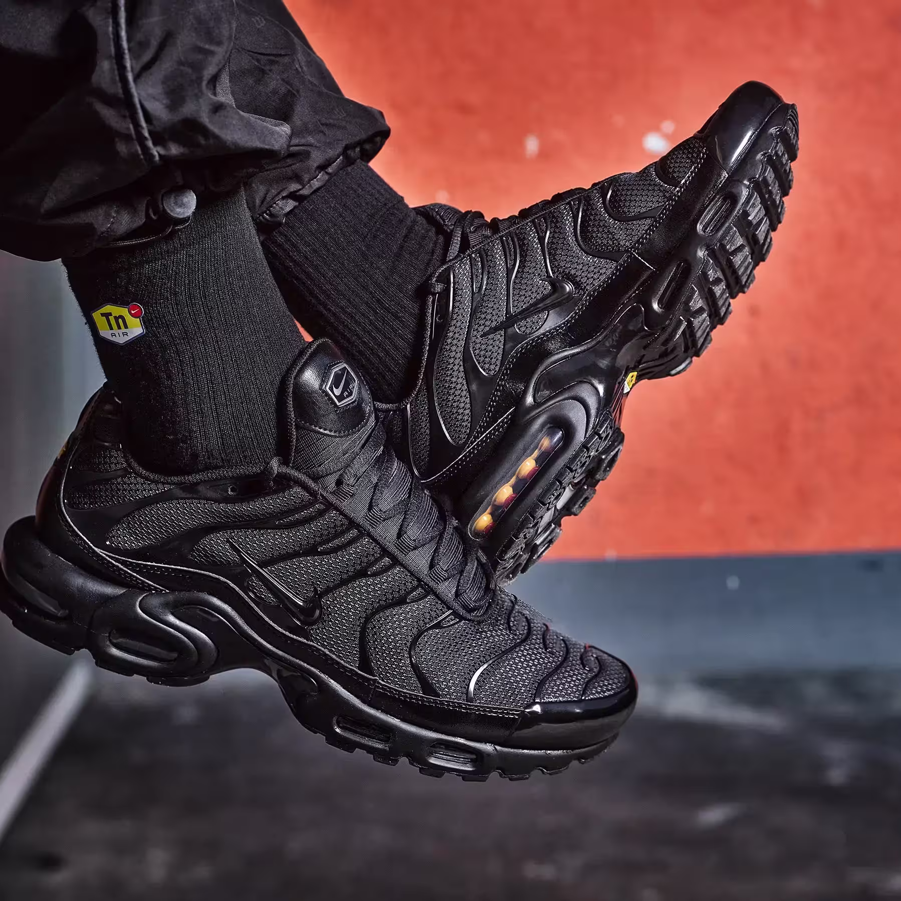 Nike Air Max Plus TN “Triple Black” Sneakers - Image 4