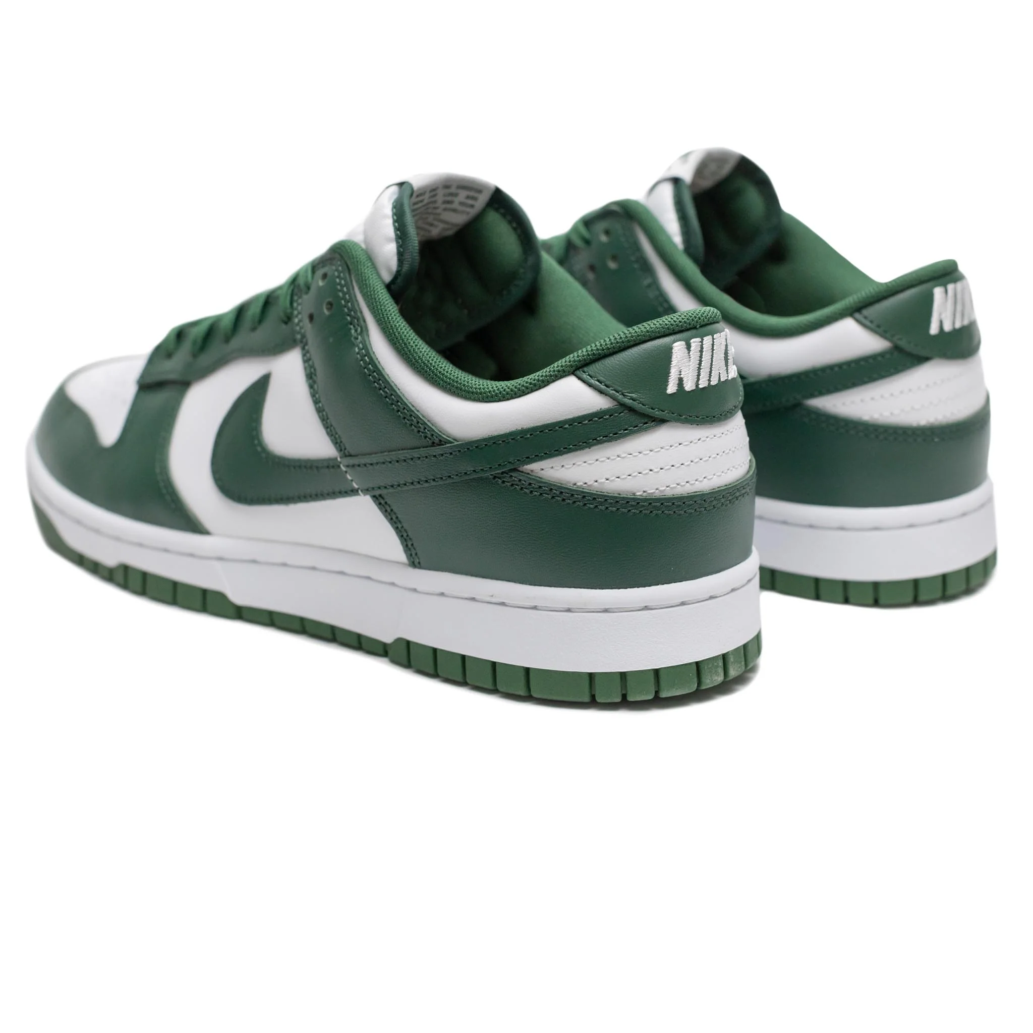 Nike Dunk Low Retro “Michigan State Green” Leather Sneakers - Image 3