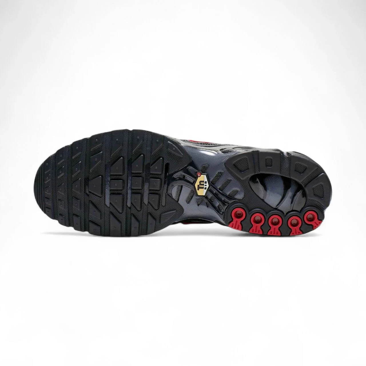 Nike Air Max Plus TN “Black / Wolf Grey / Metallic Silver” Sneakers - Image 3