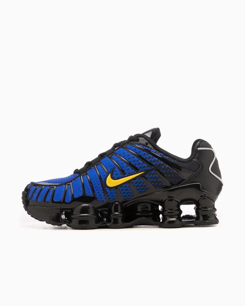 Nike Shox TL “Black / Lyon Blue / Varsity Maize” Sneakers - Image 7