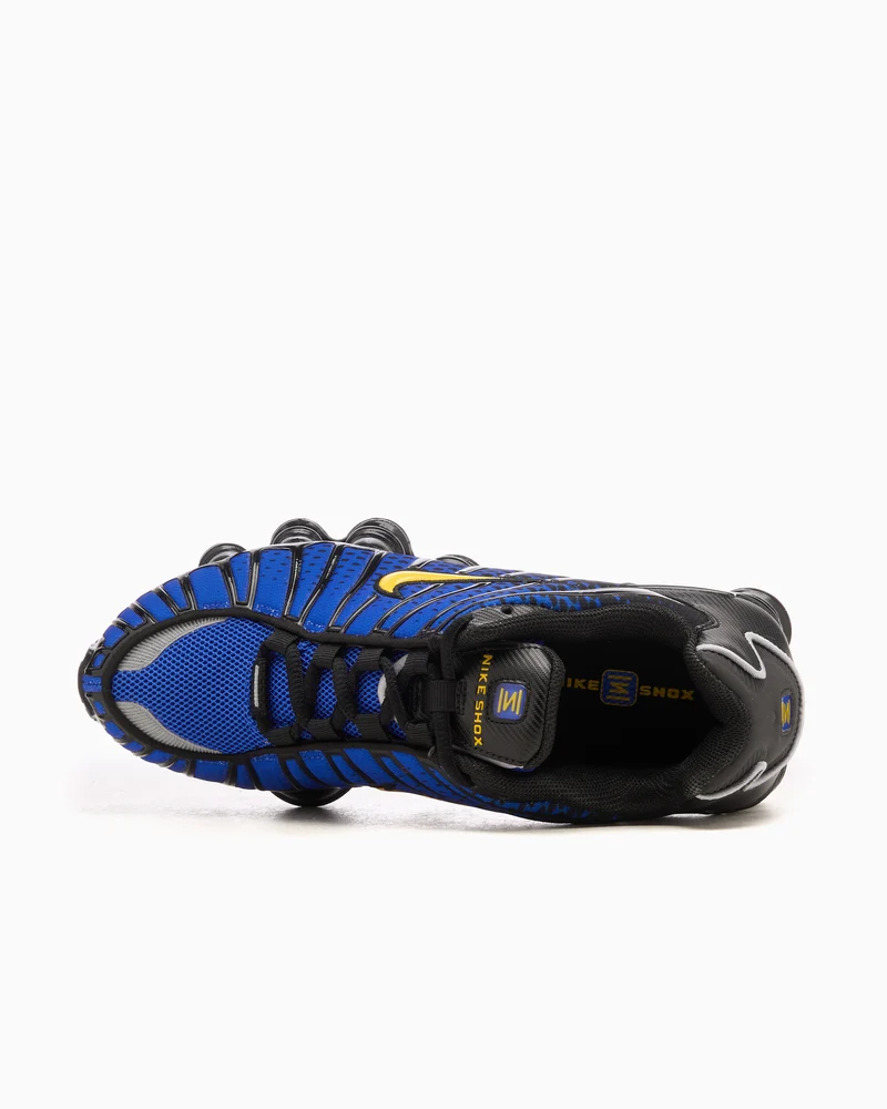 Nike Shox TL “Black / Lyon Blue / Varsity Maize” Sneakers - Image 5