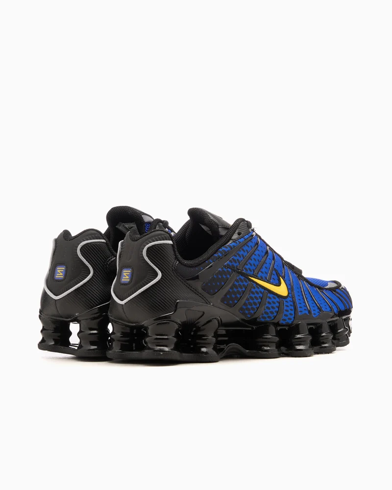 Nike Shox TL “Black / Lyon Blue / Varsity Maize” Sneakers - Image 3